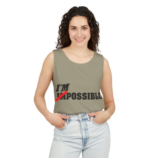 Inspirational Unisex Tank Top – Must-Have “I’m Possible” Shirt for Fitness & Summer - Image 15