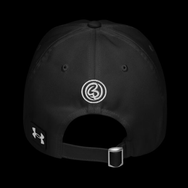 Alien Dad Hat – Black ANACC x Under Armour® cap with embroidered alien logo, 2025 streetwear collab