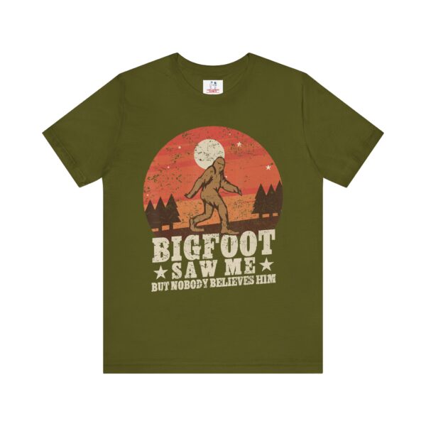 Bigfoot Saw Me T-Shirt – Funny Cryptid Tee for Hikers, Nature Lovers & Believers - Image 13