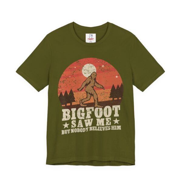 Bigfoot Saw Me T-Shirt – Funny Cryptid Tee for Hikers, Nature Lovers & Believers - Image 15