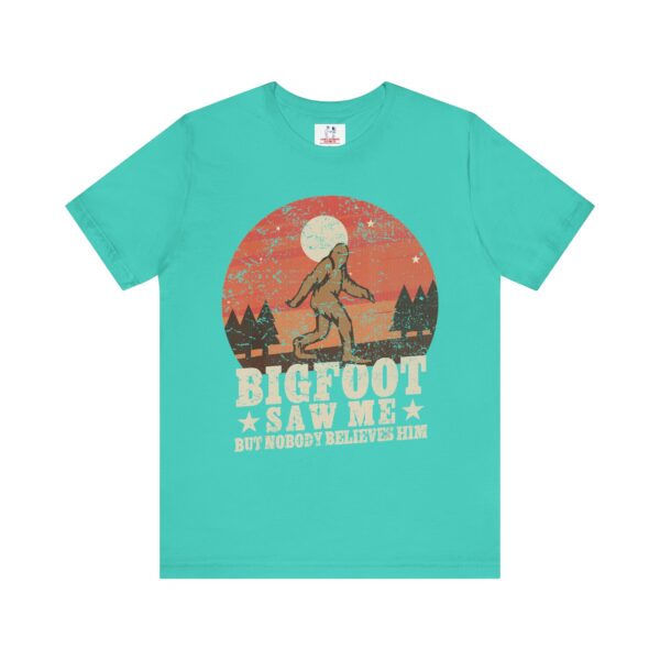 Bigfoot Saw Me T-Shirt – Funny Cryptid Tee for Hikers, Nature Lovers & Believers - Image 17