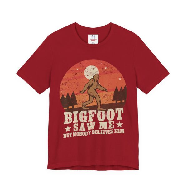 Bigfoot Saw Me T-Shirt – Funny Cryptid Tee for Hikers, Nature Lovers & Believers - Image 31