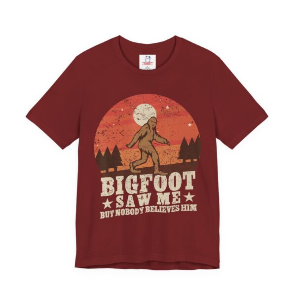Bigfoot Saw Me T-Shirt – Funny Cryptid Tee for Hikers, Nature Lovers & Believers - Image 27