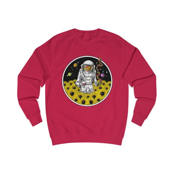 Astronaut and Flowers Unisex Sweatshirt, Space-Themed Apparel, Cosmic Gift for Astronomers, Perfect for Casual Wear, Gifts for Space Lovers - Image 17