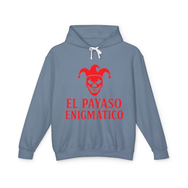 Enigmatic Clown Hoodie – Unisex Lightweight Sweatshirt for Festivals, Costumes, Halloween, Parties, and Unique Gifts - Image 33