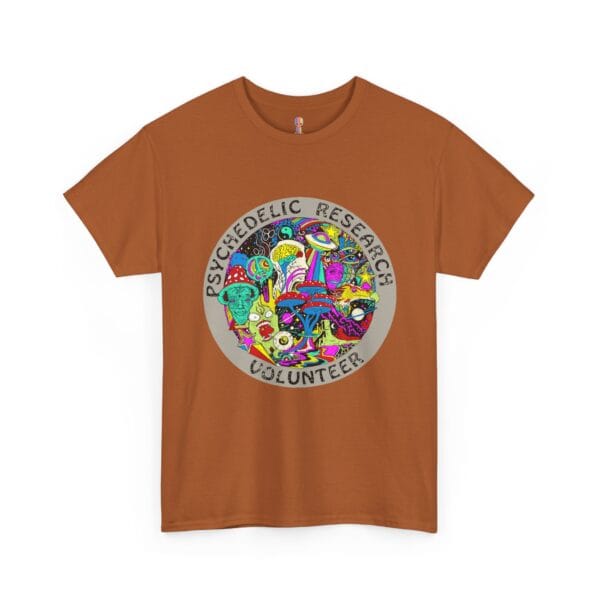 Psychedelic Research Volunteer T-Shirt, Unisex Cotton Tee, Graphic Tee, Festival Wear, Edgy Shirt, Casual Gift Idea - Image 15