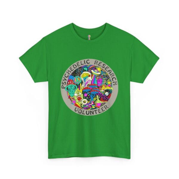 Psychedelic Research Volunteer T-Shirt, Unisex Cotton Tee, Graphic Tee, Festival Wear, Edgy Shirt, Casual Gift Idea - Image 23