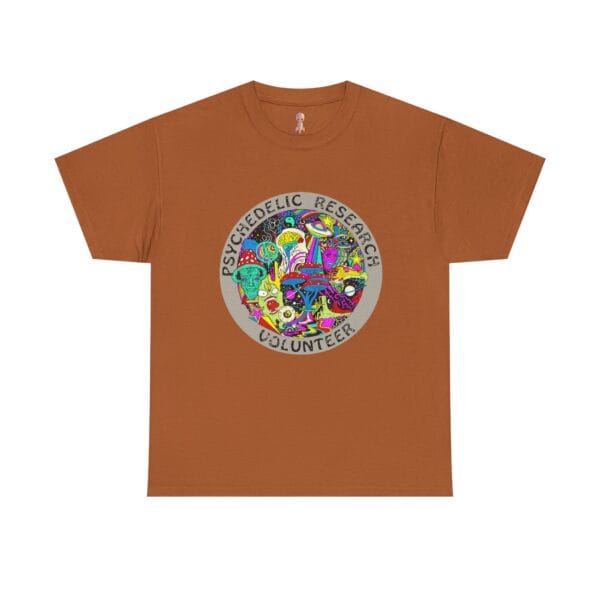 Psychedelic Research Volunteer T-Shirt, Unisex Cotton Tee, Graphic Tee, Festival Wear, Edgy Shirt, Casual Gift Idea - Image 13
