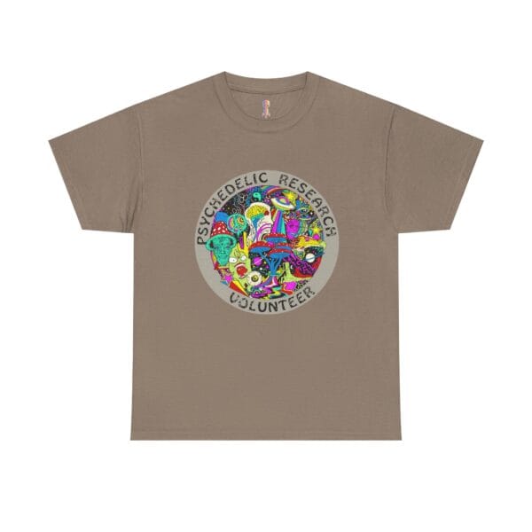 Psychedelic Research Volunteer T-Shirt, Unisex Cotton Tee, Graphic Tee, Festival Wear, Edgy Shirt, Casual Gift Idea - Image 9