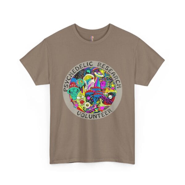 Psychedelic Research Volunteer T-Shirt, Unisex Cotton Tee, Graphic Tee, Festival Wear, Edgy Shirt, Casual Gift Idea - Image 11