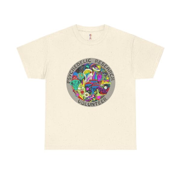 Psychedelic Research Volunteer T-Shirt, Unisex Cotton Tee, Graphic Tee, Festival Wear, Edgy Shirt, Casual Gift Idea - Image 17