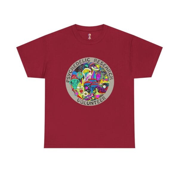 Psychedelic Research Volunteer T-Shirt, Unisex Cotton Tee, Graphic Tee, Festival Wear, Edgy Shirt, Casual Gift Idea - Image 45