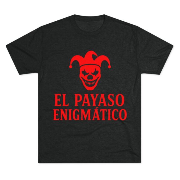 Wrestler Sponsor Unisex Tee - El Payaso Enigmatico by ANACC - Image 5