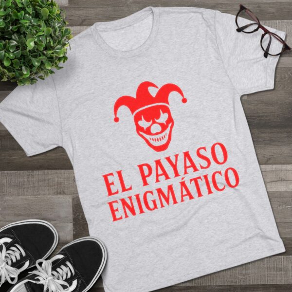 Wrestler Sponsor Unisex Tee - El Payaso Enigmatico by ANACC - Image 15