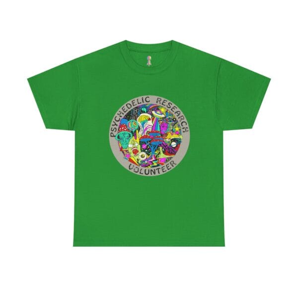 Psychedelic Research Volunteer T-Shirt, Unisex Cotton Tee, Graphic Tee, Festival Wear, Edgy Shirt, Casual Gift Idea - Image 21