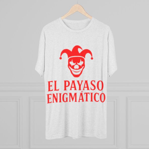 Wrestler Sponsor Unisex Tee - El Payaso Enigmatico by ANACC - Image 4