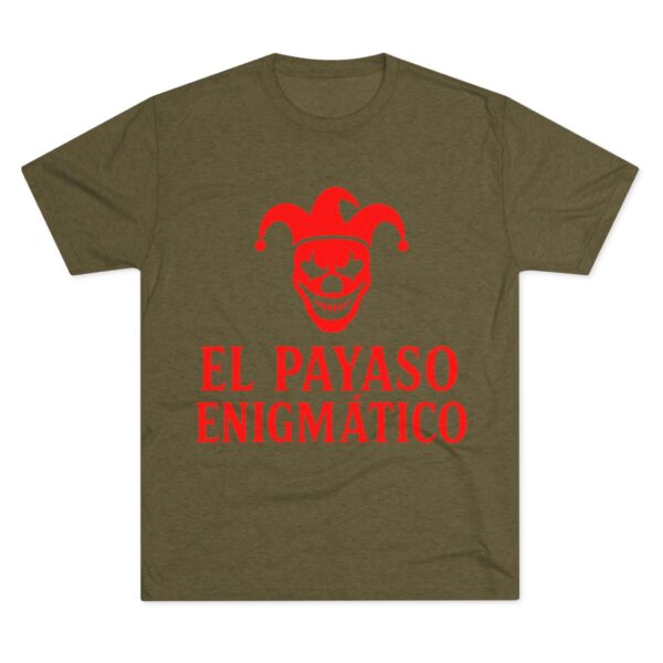 Wrestler Sponsor Unisex Tee - El Payaso Enigmatico by ANACC - Image 9