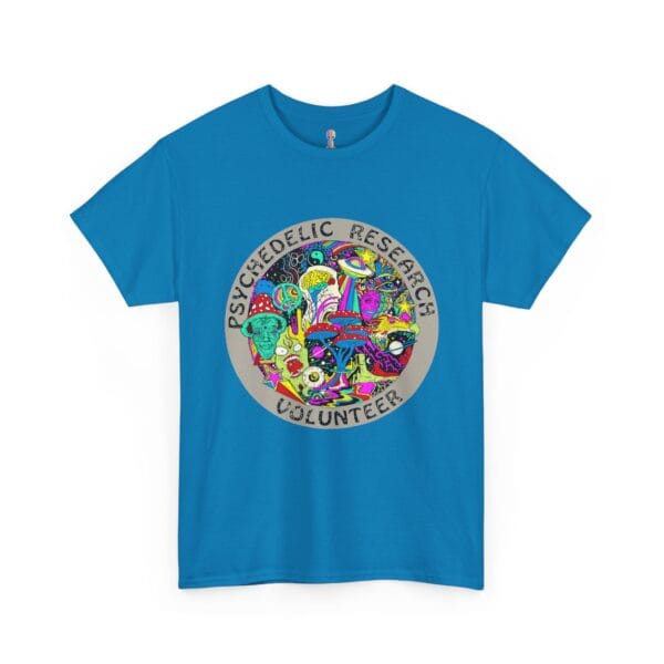 Psychedelic Research Volunteer T-Shirt, Unisex Cotton Tee, Graphic Tee, Festival Wear, Edgy Shirt, Casual Gift Idea - Image 27