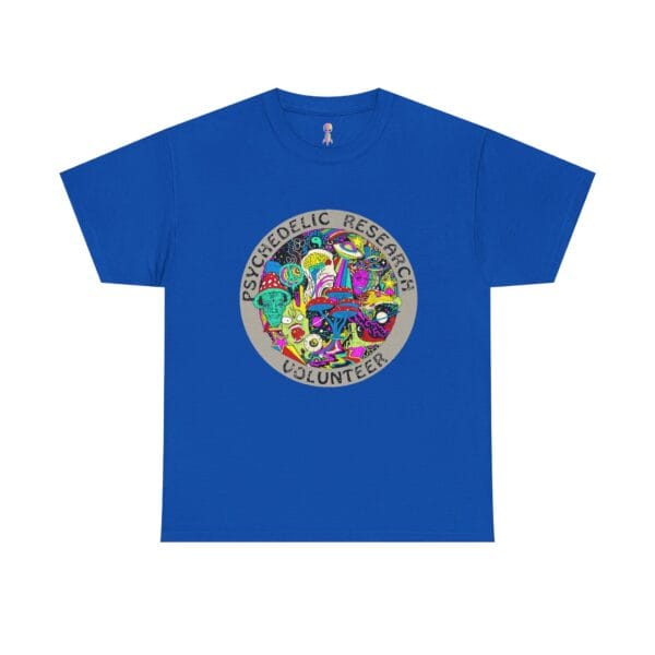 Psychedelic Research Volunteer T-Shirt, Unisex Cotton Tee, Graphic Tee, Festival Wear, Edgy Shirt, Casual Gift Idea - Image 29