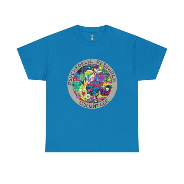 Psychedelic Research Volunteer T-Shirt, Unisex Cotton Tee, Graphic Tee, Festival Wear, Edgy Shirt, Casual Gift Idea - Image 25