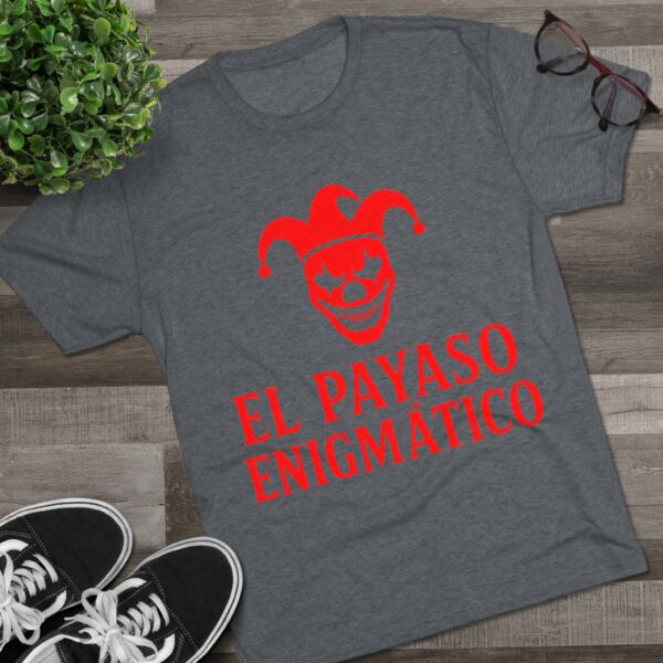 Wrestler Sponsor Unisex Tee - El Payaso Enigmatico by ANACC - Image 19