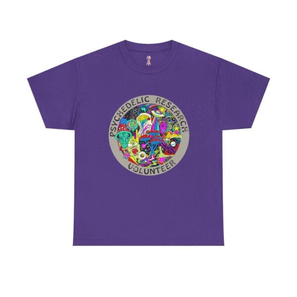 Psychedelic Research Volunteer T-Shirt, Unisex Cotton Tee, Graphic Tee, Festival Wear, Edgy Shirt, Casual Gift Idea - Image 33