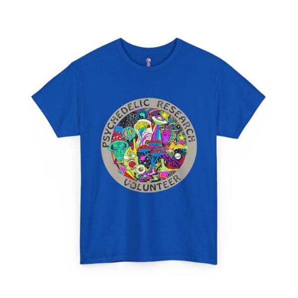Psychedelic Research Volunteer T-Shirt, Unisex Cotton Tee, Graphic Tee, Festival Wear, Edgy Shirt, Casual Gift Idea - Image 31