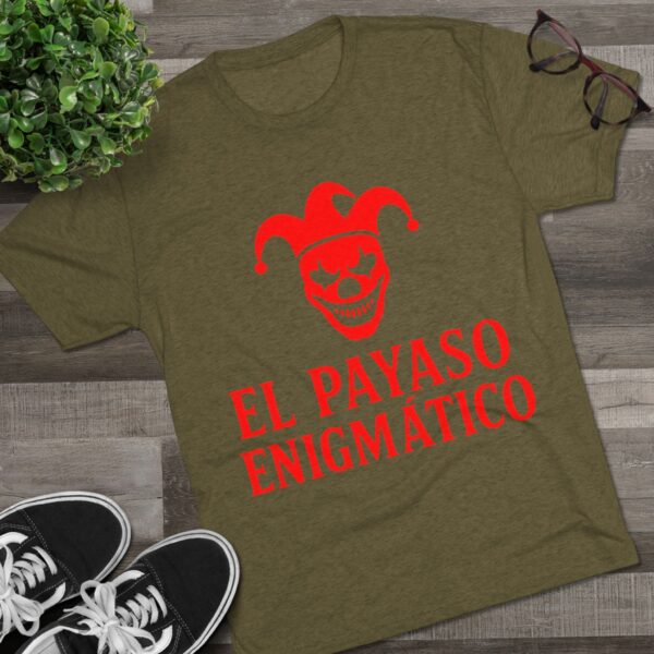Wrestler Sponsor Unisex Tee - El Payaso Enigmatico by ANACC - Image 11