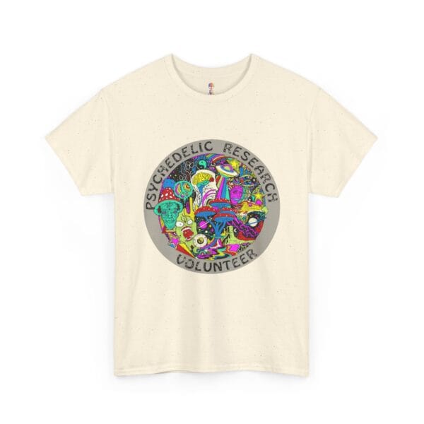 Psychedelic Research Volunteer T-Shirt, Unisex Cotton Tee, Graphic Tee, Festival Wear, Edgy Shirt, Casual Gift Idea - Image 19